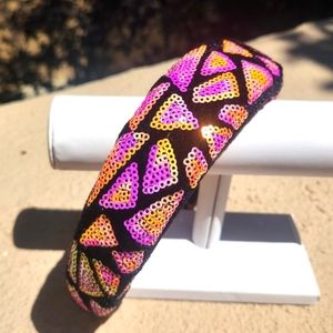 Sparkling Sequin Handbag Headband